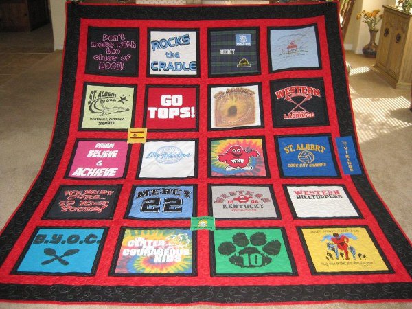 www.hugaquilt.com - Hug A Quilt - T-shirt Quilts