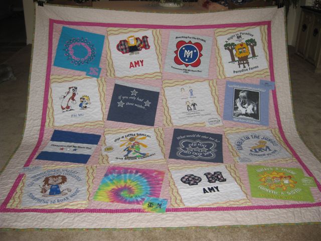 www.hugaquilt.com - Hug A Quilt - T-shirt Quilts