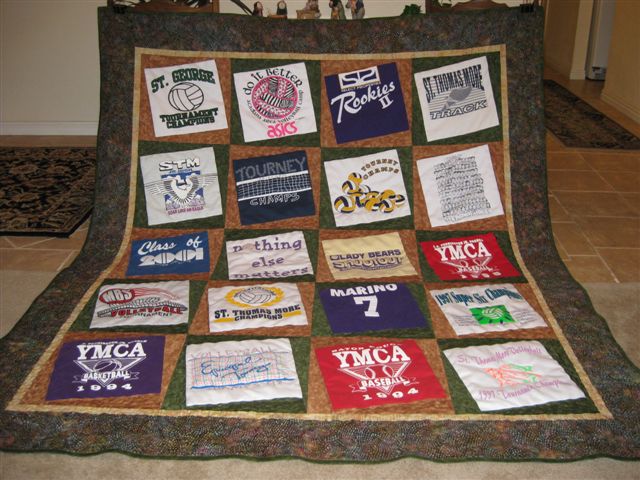 www.hugaquilt.com - Hug A Quilt - T-shirt Quilts